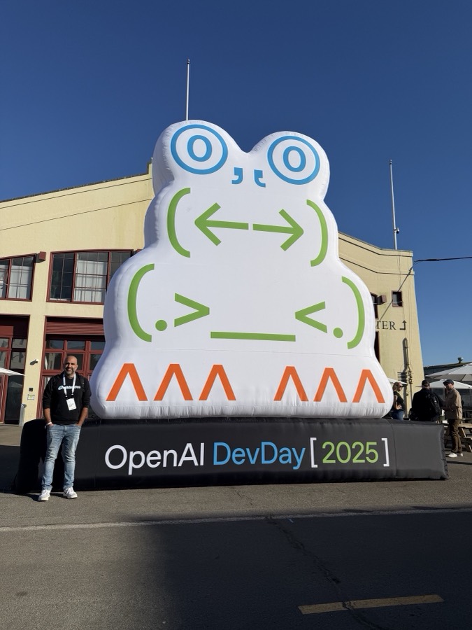 Hesom Parhizkar at OpenAI DevDay 2025